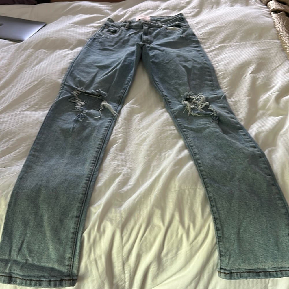 Revice Jeans Size 27, stars on pockets